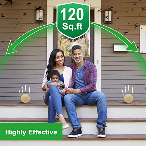 Suavec Mosquito Repellent For Patio, Mosquito Repellent Outdoor, Indoor Mosquito Repellant, Mosquito Repellents For Yard, Mosquito Control For Room, Mosquito Deterrent For Backyard, Travel - 8 Pack #TOP3