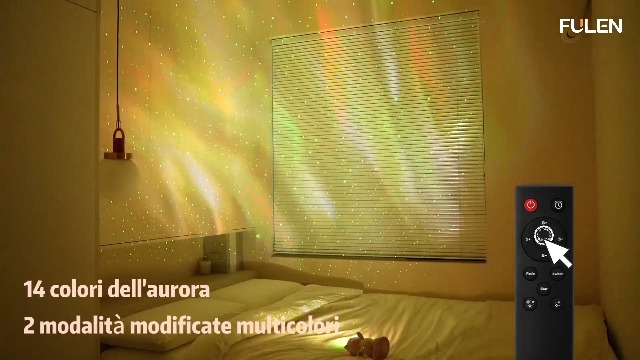 Proiettore Aurora Boreale Galaxy – 16 Colori, Luce Notturna A Cubo Con Telecomando Per Camera Da Letto - 3