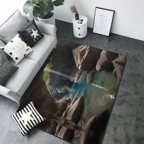 Tapis Hidden Underground River pour table de chevet et bureau - 5