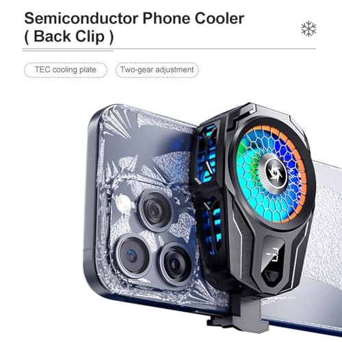 Image of Ohito Best Semiconductor Heat Sink Pubg Gaming Thermal Cooling Pad Cell Phone Cooler Compatible with Ios and Android Sl16