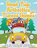 Road Trip Activities and Travel Games for Kids 8-12: Car Trip Activities, Word Scrambles, Word Search, Cryptogram, Mazes, and More to Keep Kids Having Fun in the Car