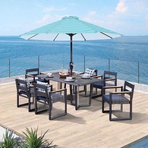Image of ABCCANOPY 9FT Patio Umbrella Outdoor 8 Ribs Table Umbrella
