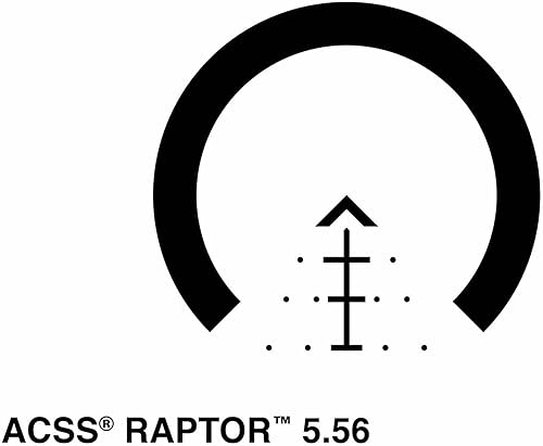 Miniatura 6 de Primary Arms SLX 1-6x24 FFP Iluminado ACSS Raptor Rifle Scopes