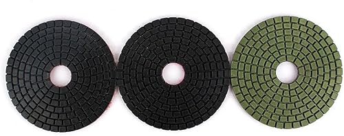 Miniatura 2 de Z-Lion Dimoand 3 Pasos pulido Pad 4 pulgadas abrasivo molienda rueda para granito mármol diseñado piedra