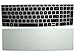 CaseBuy 2-Pack Translucent Soft Silicone Gel Keyboard Protector Skin Cover for 15.6-Inch HP ENVY x360 15-u000 15-u010dx 15-u011dx 15-u110dx 15-u111dx 15.6" Touch-screen Laptop (NOTES: Compare your laptop to IDENTIFY image on this listing for correct model)(Black + Clear)