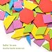 HellDoler Puzzles de Madera,155Pcs Bloques de Madera Set Rompecabezas de Formas Geométricas,...