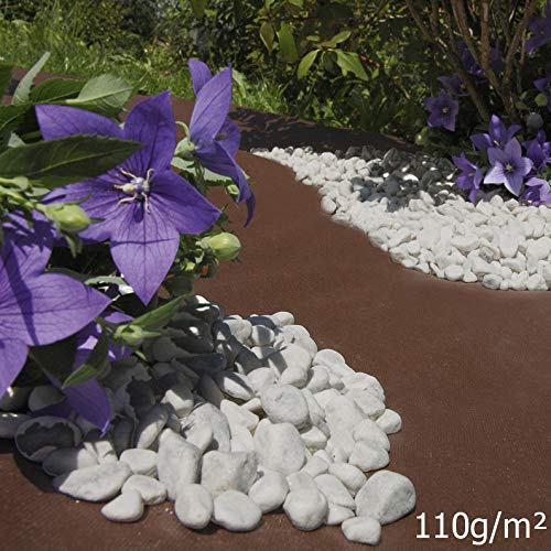 toile de Paillage Mulch Fabric 110 g/m² Geotextile Felt Non-Woven Width 2.10 m Sold by the Metre