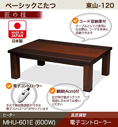 丸栄木工　コタツ Amazon.co.jp : 【メーカー直送】 丸栄木工 コタツ （120×80cm