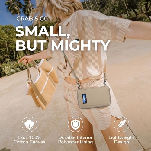 Image of KAVU Go Time Bi-Fold Crossbody Wallet with Rope Strap