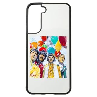 Beatles Gifts Coque de protection en caoutchouc de silicone pour Samsung Galaxy S20 Blanc - Les Beatles, Paul McCartney, John Lennon, RIngo Starr, George Harrison