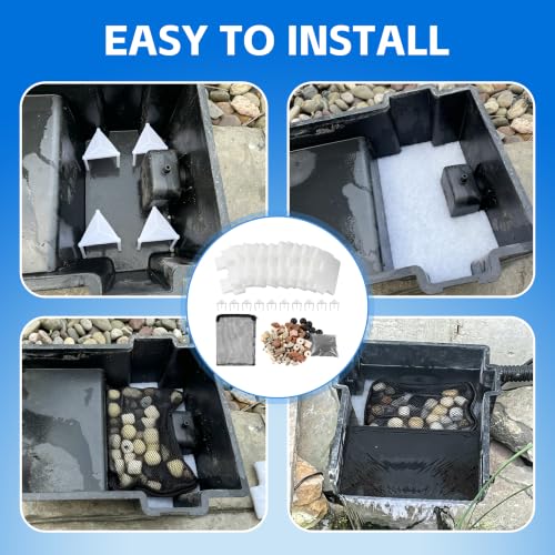 Kit de 23 piezas para filtro de estanque de 8 pulgadas miniatura 5