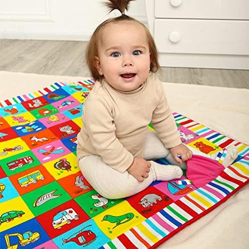 Magdum Tapis D Eveil Geant Animaux Et Vehicules Jeux Bebe 6 Mois Motricite Bebe Tapis D Activite Enfant Jouets Bebe 6 12 Mois Grand Tapis D Eveil Bebe