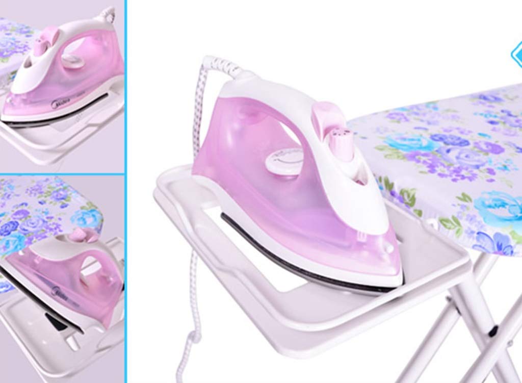 Estante para Planchar en el Piso, Plegable con Soporte para Planchado a Vapor, tlanchado a Vapor, Tabla de Planchar, Tienda de Textiles para el hogar, Mesa de Planchar en el Centro Comercial
