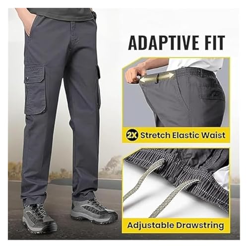 Flexrover - Ultra Comfort Flex Fit Cargo Pants, Flexrover - Ultra Comfort Flex Fit Multi-Pocket Pants3