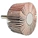 Flap Wheel, AO, 3x1/2x1/4 In Shank, 120G
