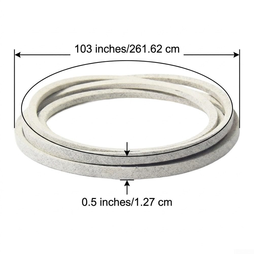 Correa Tracción Goma 103" para D100 LA105 L108