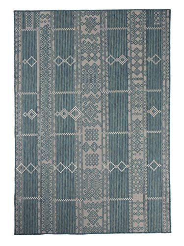 Furnish my Place Outdoor Collection Geometric Pattern Rug - 2