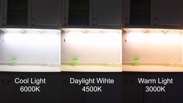 Image of ASOKO Dimmable Led Under Cabinet Lighting for Kitchen - 6 Pcs 12 inches Linkable Led Counter Light Bars, Cold White 5000K,DC24V,18W