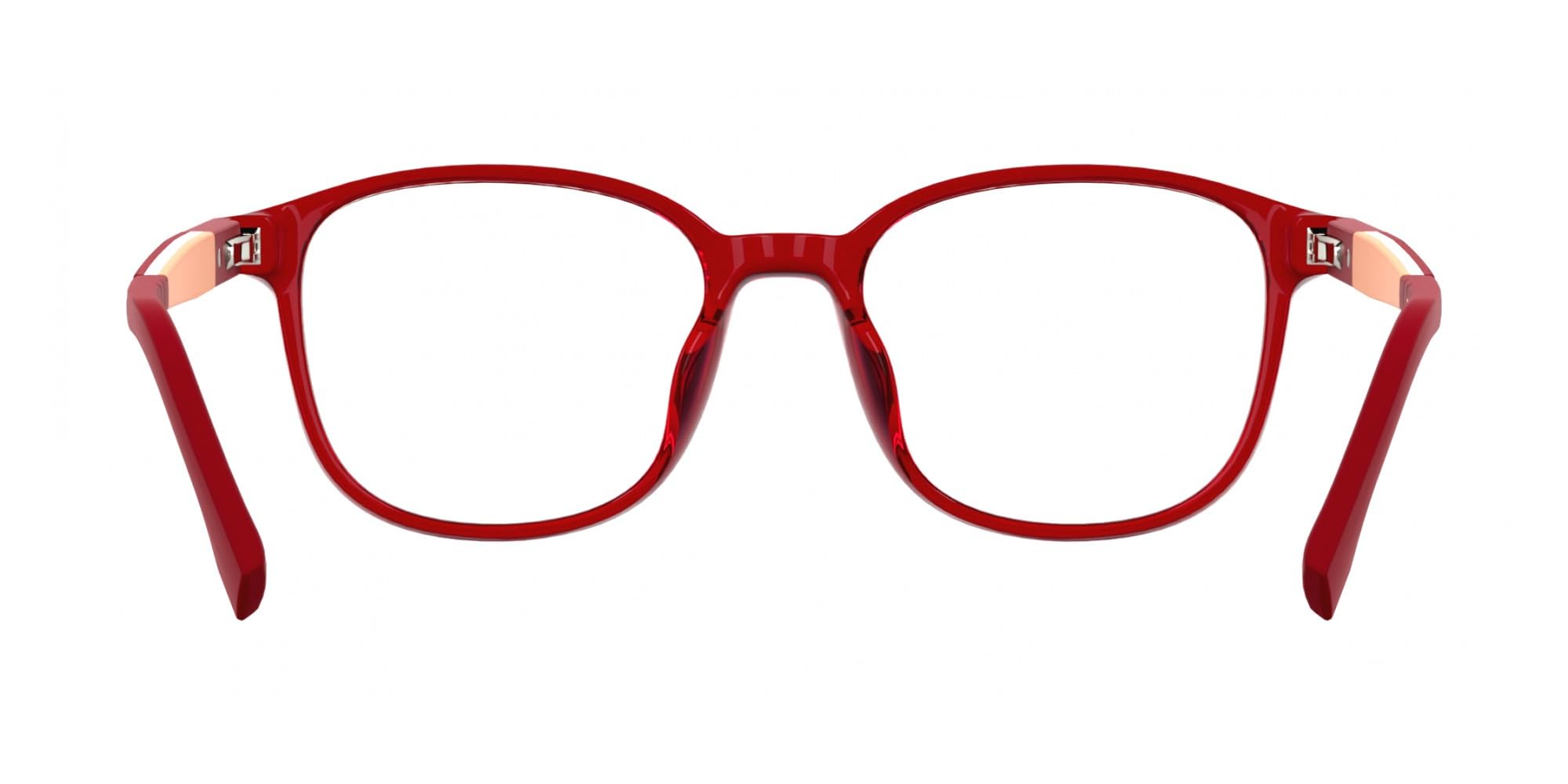 Lacoste L3667 615 PRZEZROCZYSTY CZERWONY 46/16/130 Ramka na okulary dla dzieci