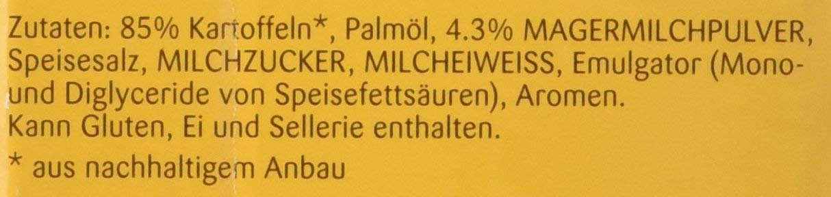 Pfanni Kartoffel-Fix-Fertig Flockenpüree mit entrahmter Milch, 1er Pack (1 x 2 kg)