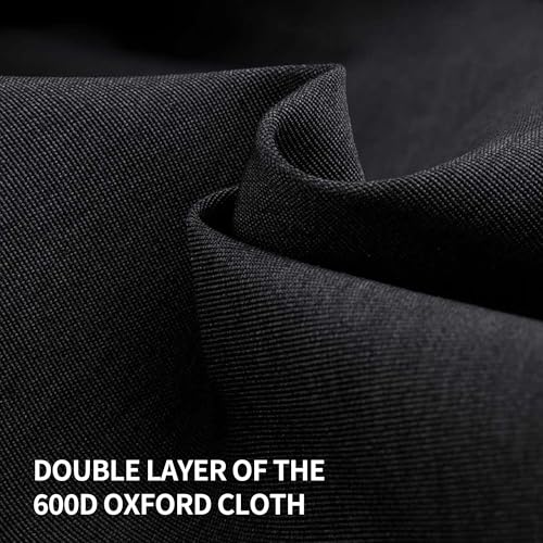 Naturehike Campingstuhl Ultraleicht Klappstuhl für Outdoor Angeln Wandern Picknick Belastbar bis 150kg Kleines Packmaß (Schwarze-Baumwolle)