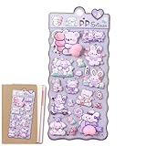 Soulagement du stress portable : Des autocollants 3D mignons en mousse douce au toucher offrent une expérience de pression satisfaisante, apaisant les tensions émotionnelles des étudiants et travailleurs. Ils servent de jouet sensoriel quotidien portable pendant les heures d'étude ou de bureau.