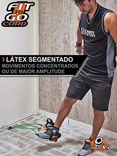 Elástico Extensor Ginastica Exercício Treino Em Casa 40kg