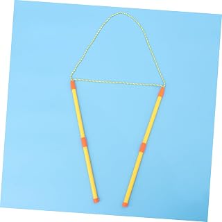 Toyvian Kids Bubble Making Stick Cord Bubble Maker Toy Bubble Fun Toy Kids Funny Toy Bubble Wand Tool(Yellow) Toys