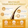 Suplemento bloqueador de DHT para crecimiento de cabello para hombres y mujeres, aceite de semilla de calabaza prensado en frío con saw palmetto - 9000 mcg de biotina, omega 3, zinc y vitamina E, absorción mejorada con pepsina, sin gluten, 60 cápsulas blandas (paquete de 1) 8