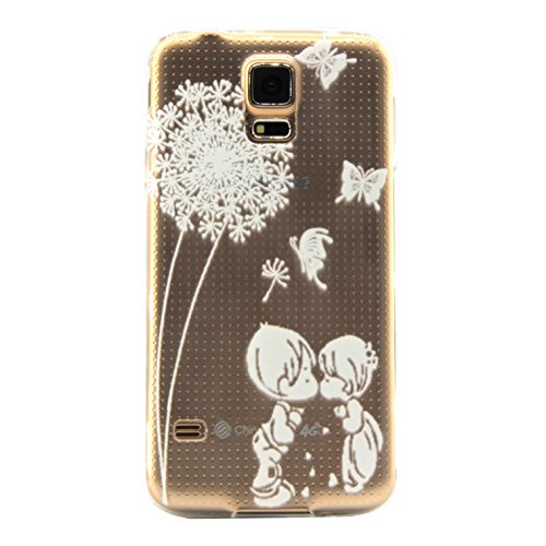 Samsung Galaxy S5 Cover, TRASPARENTE Clear TPU