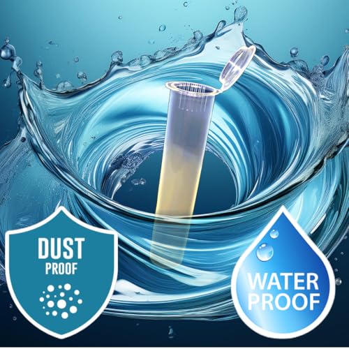 EVO Plastics 116mm Clear Tubes- Pop Top Vials - 500 Count - Image 4