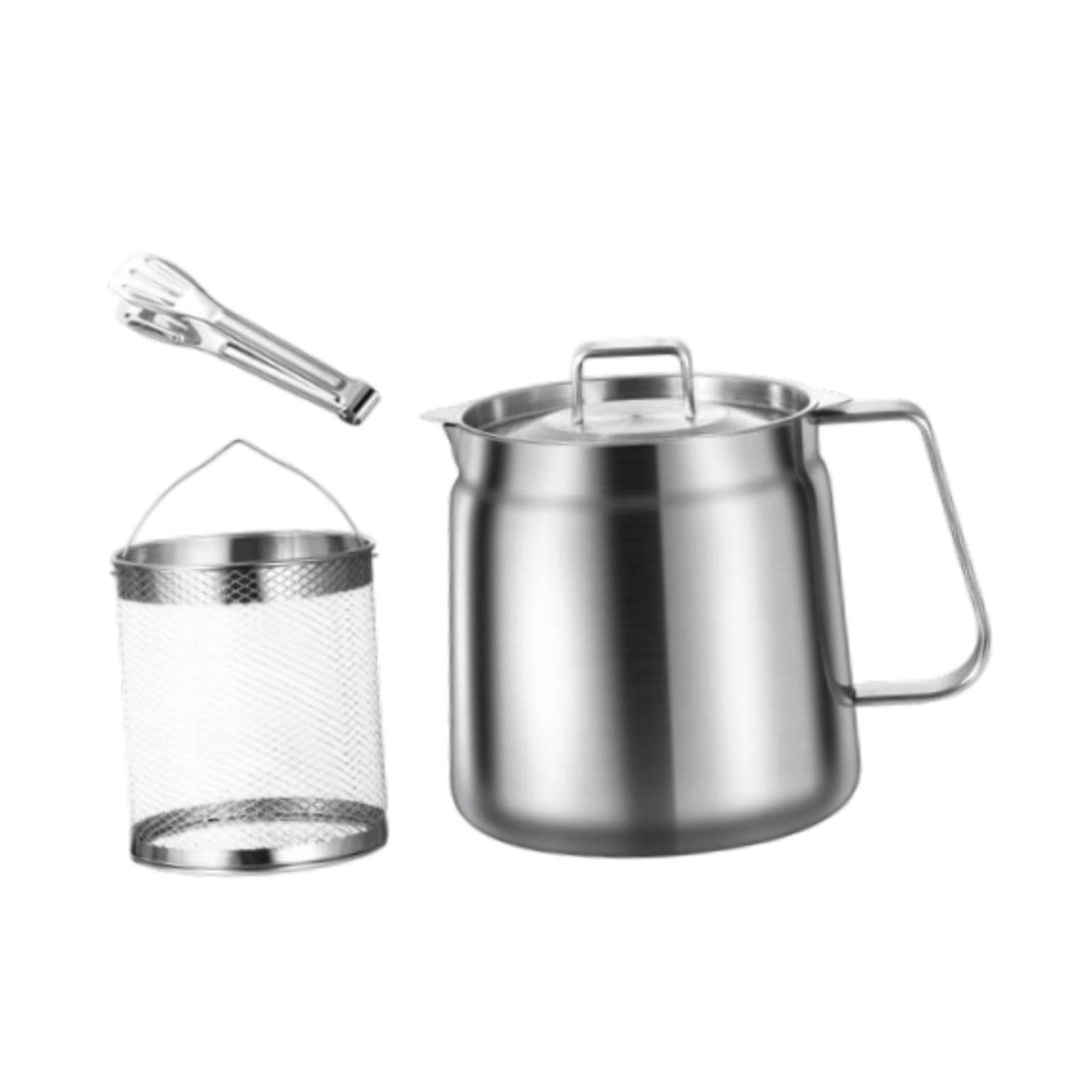 Stainless Steel Frying Basket with Handle | Stainless Steel Frying Basket Handle French Fries Cooking Serving Restaurant Kitchen-image-46
