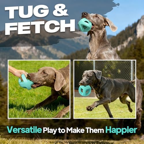 Fida Natural Rubber Dog Balls for Aggressive Chewers — alternate color or size variant on Amazon