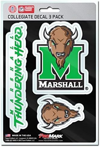 Vista 2 de FANMATS NCAA unisex NCAA 3 Piece Decal Set