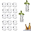 Yueser 100 stuks Kunstmatige Acryl IJsblokjes Herbruikbaar Helder Plastic Nep IJsblokjes voor Huisdecoratie Fotografie…