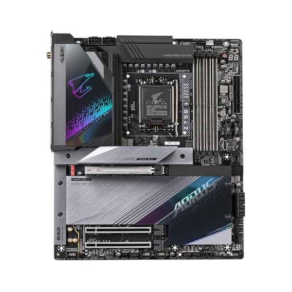 GIGABYTE Z790 AORUS MASTER Placa base - Soporta CPUs Intel Core de 13ª generación, VRM digital de 20+1+2 fases, hasta 8000MHz DDR4 (OC), 1xPCIe 5.0+4xPCIe 4.0 M.2, Wi-Fi 6E, LAN 10GbE, USB 3.2 Gen 2x2 - Image 3