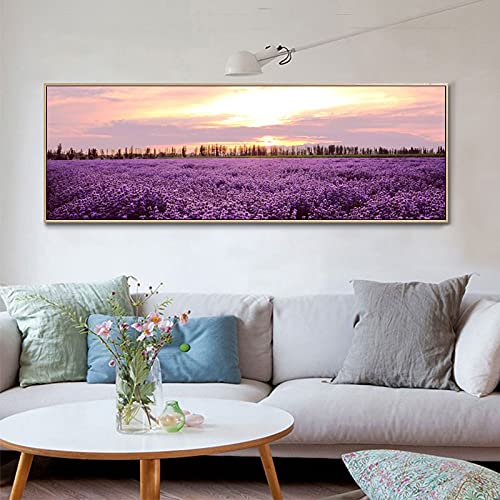 Mosaïque diamant 5D lavande 80x220cm comme cadeau créatif adulte