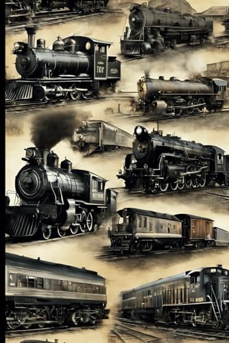 Steam Train Journal Notebook