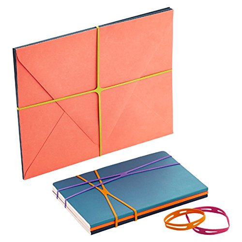 MOF X Rubber Bands X Shaped Rubber Bands H Bands 'BEST Selected Set' 10 pcs Rubber X Band in Plastic Case Easy to Use