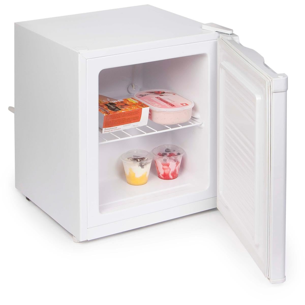 DOMO DO908DV/2 Stand Gefrierschrank, 44cm breit, 33L, weiß