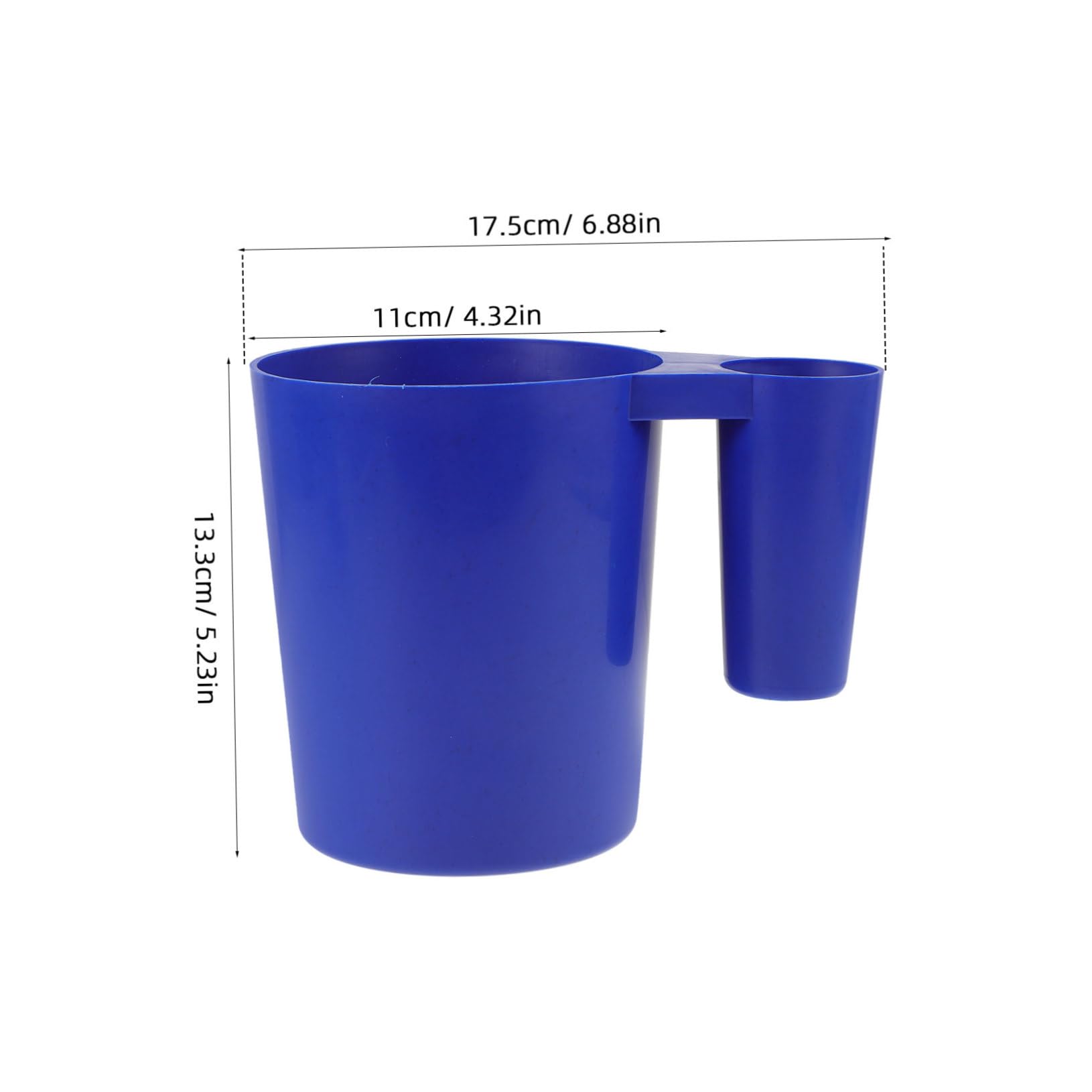 Mipcase 4piezas Cucharón De Limpieza para Piscinas Mango Herramienta De Mantenimiento De Piscinas Cucharón De Plástico para Remoción De Residuos y Químicos Accesorio Esencial para