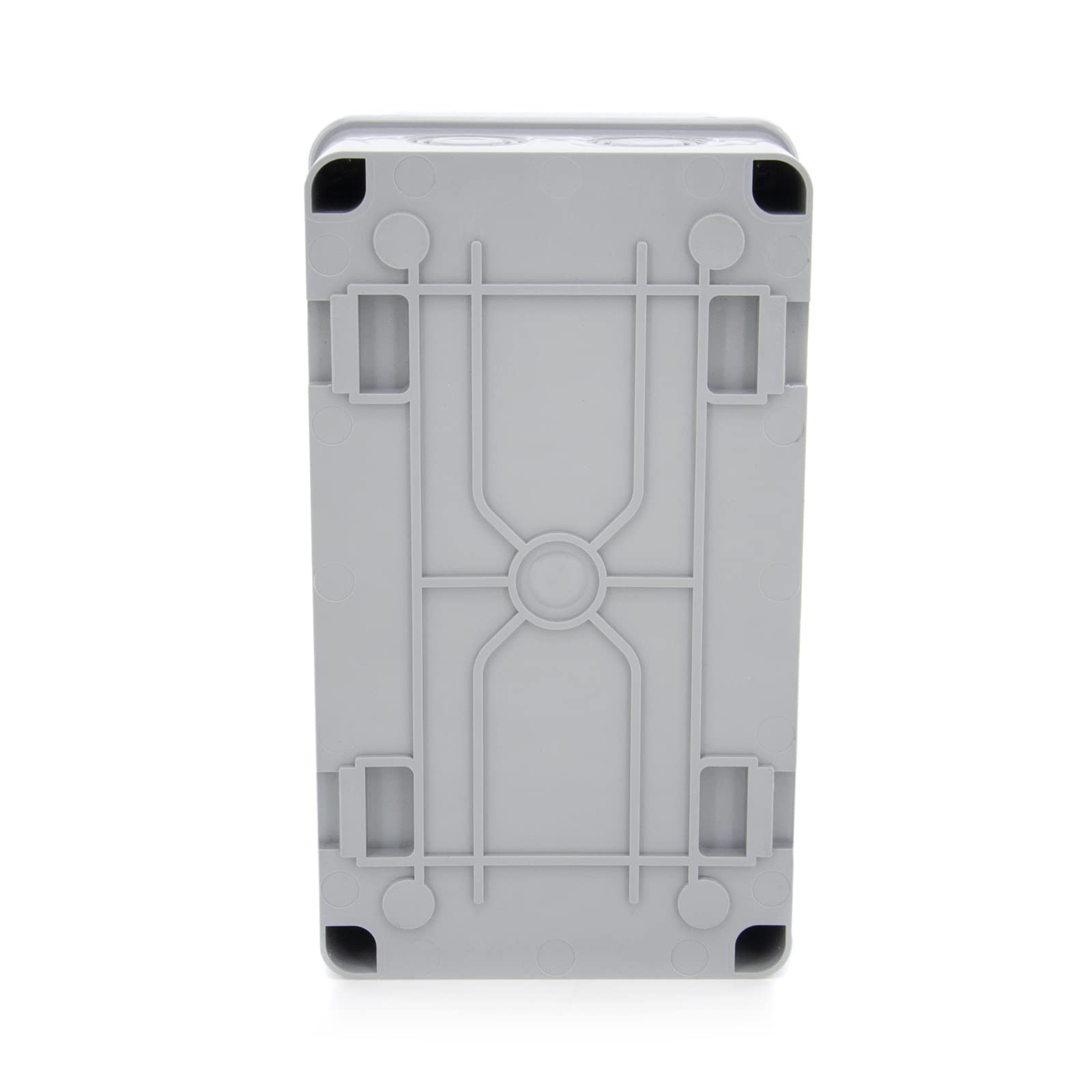 ELS Elektrotechnika Wandverteiler mit FI Schalter 40/2/0.03A 2x Schuko Steckdose 230V 1x Leistungsschalter C16A 1P Baustromverteiler für Indoor/Outdoor-Bereich, Werkstätten und Fabriken IP54