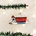 Old World Christmas Covered Bridge Glass Blown Ornament for Christmas Tree, Handcrafted Holiday Decoration, Landmark Collection