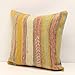 Handmade Kilim pillow 16x16 inch Decorative pillow Boho design Ethnic pillow Cushion Cover