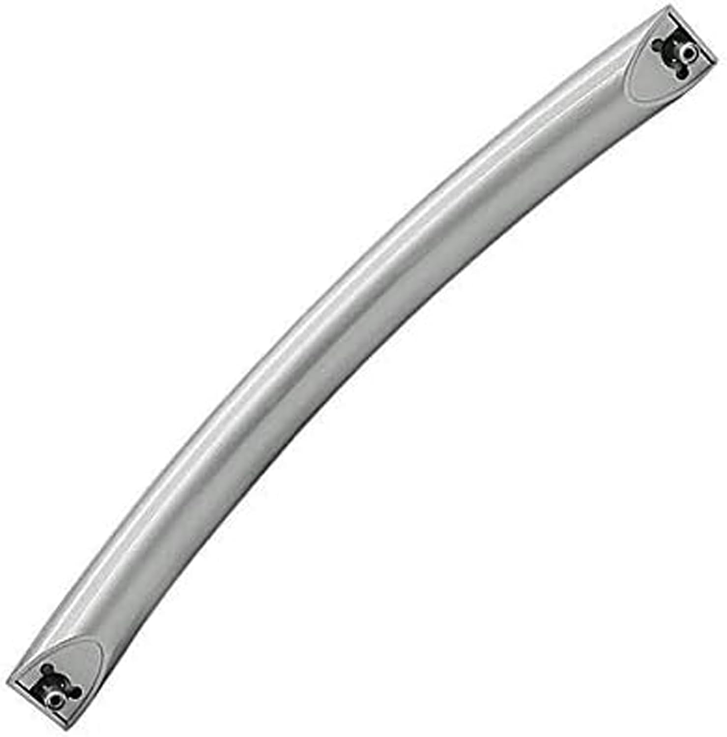 prime&swift DE94-02409C ME16K3000AS Mirowave Door Handle (12-1/8",Silver Stainless Color,ABS Plastic) Replace 2309804 AP5578389 EAP4239119 PS4239119 SMH1611SE