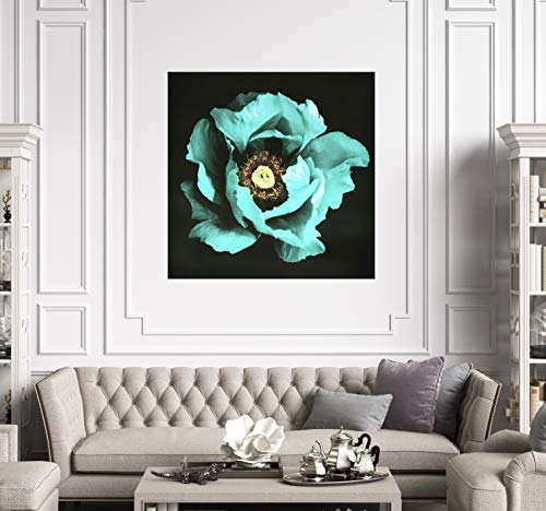 Tableau rétro-éclairé pivoine en méthacrylate multicolore 80x80 cm - 7