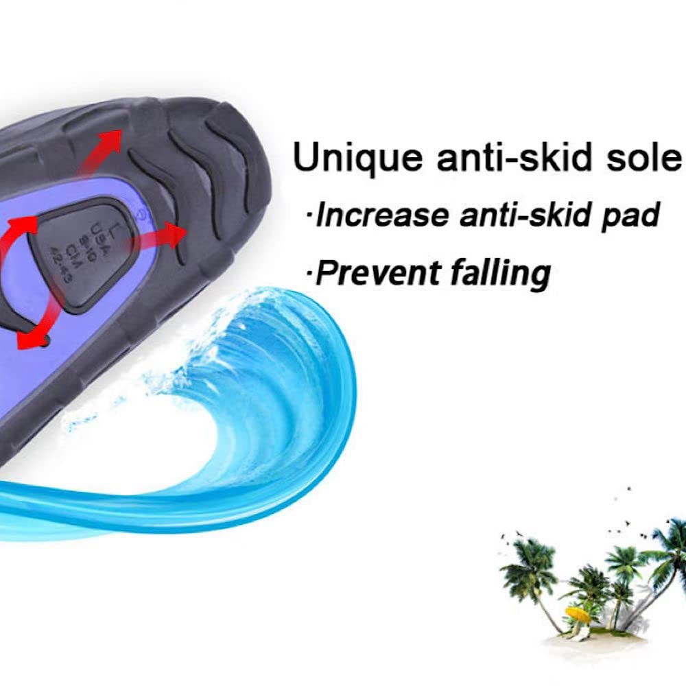 Pinne Da Nuoto Pinne For Adulti E Immersioni Pinne For Nuoto Pinne For Piedi For Lo Snorkeling For Adulti Pinne For Immersioni Attrezzatura For Il Nuoto For Principianti Portatile Pinne Da Allenamento - Foto 5