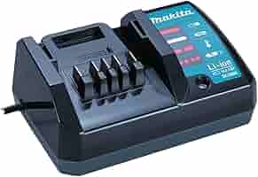 Caricabatteria Makita DC18SD - Per Batterie Litio 14.4-18V, Ricarica Veloce, Con Ventola