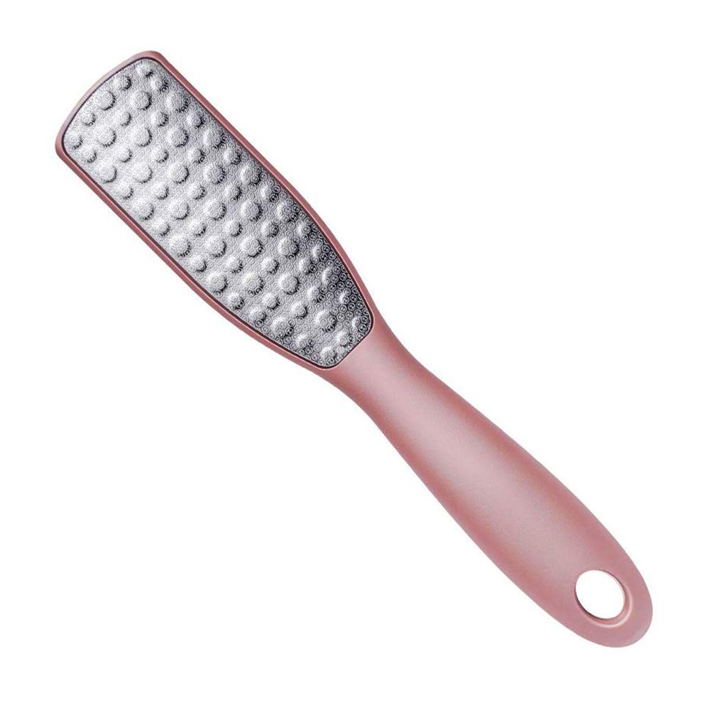 MansWill Stainless Steel Foot File, Double-Sided Callus Remover for Feet