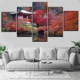 ღ LISTO PARA COLGAR: impreso en lienzo sintético de tejido no tejido, los bordes laterales estampados, montado en un bastidor de madera con el grosor, La imagen está lista para colgarla en la pared, tiene un enganche fijado al bastidor y un kit de montaje (tornillo taco)